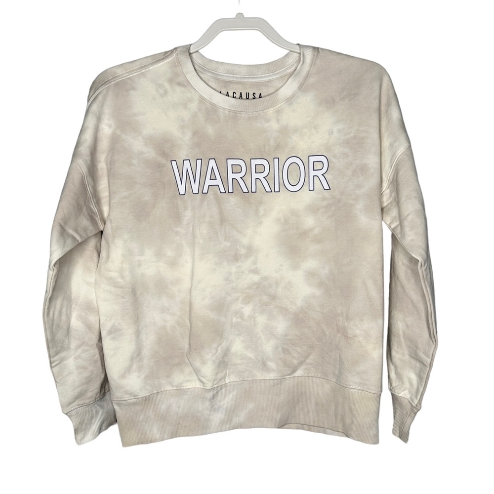 LACAUSA “WARRIOR” SWEATER NWT